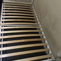 White Twin Bed