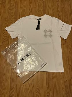 White amiri shirt size medium