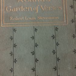 Book Robert Lewis Stevenson CHILD'S GARDEN of VERSES  