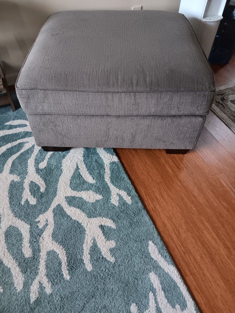 Oversized Storage Ottoman