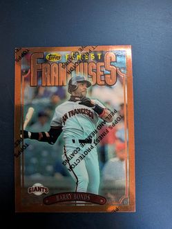 Barry bonds baseball cards lot