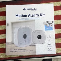 New Swann Alpha Series Motion Alarm Kit, Wireless Motion, Sensor, Alert, Kit Indoors Are Out