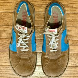 AUTHENTIC MENS CAMPER SUEDE LEATHER COMFORTABLE SHOES SZ 12 / 45