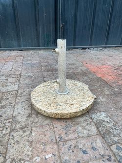 (1 1/2”) Granite Patio Umbrella Base (15” x 15”)t