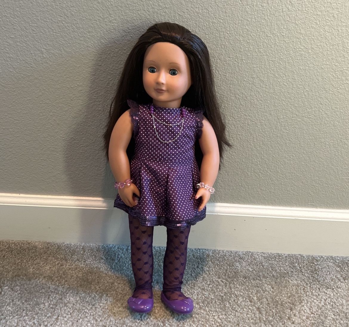 OG/ Our Generation Doll. Comes With Jewelry , Shoes And Clothes