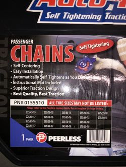 Auto-Trac Self Tightening Chains
