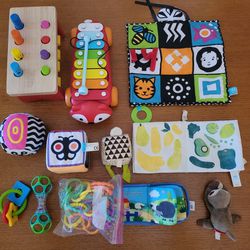 Bundle of Infant/Toddler Toys  - 12 Items
