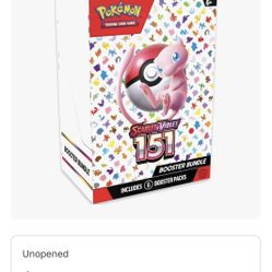 Sealed 151 Booster Bundle Pokemon