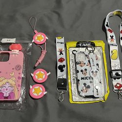 Mickey Mouse or Sailor Moon iPhone 12, 12 Mini Cases