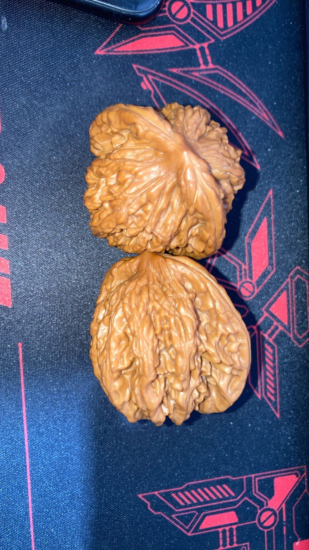 Wen With Plays Walnuts