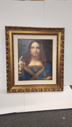 Salvatore Mundi On Canvas 