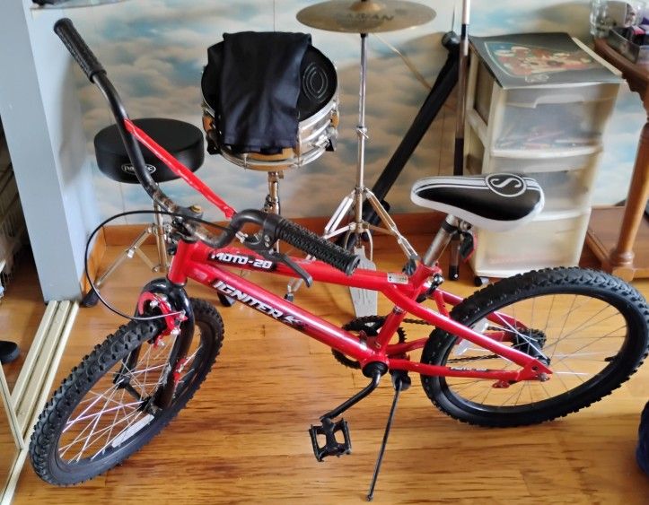 Red Schwinn BMX Bike