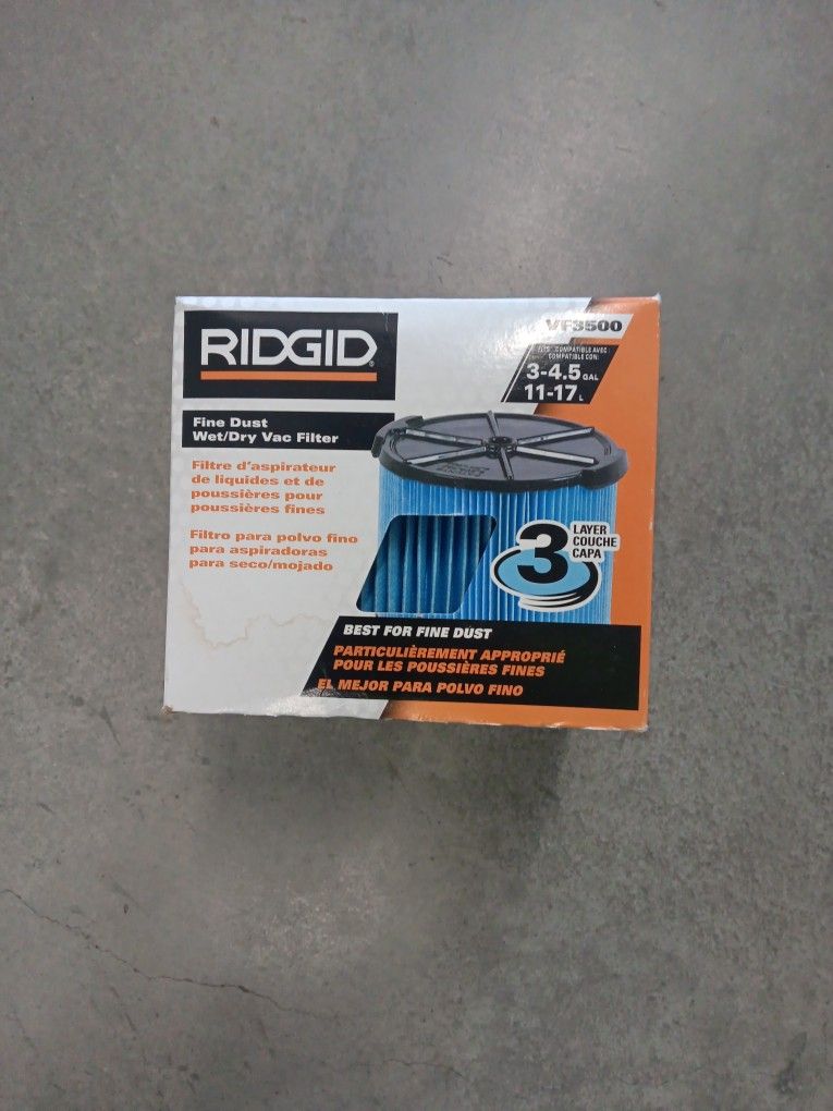 Ridgid Filter