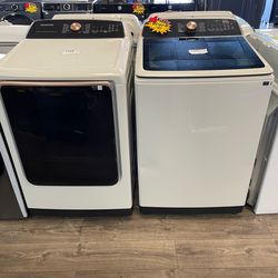 Samsung Washer & Dryer Set Read Description (Take It Home In Payments/Llevalo A Casa En Pagos)