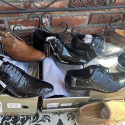 Leather Shoes Size 8