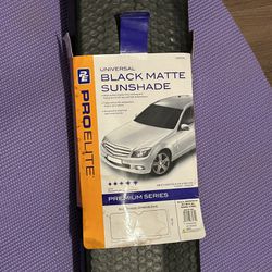 Black matte Sunshade For Vehicles 