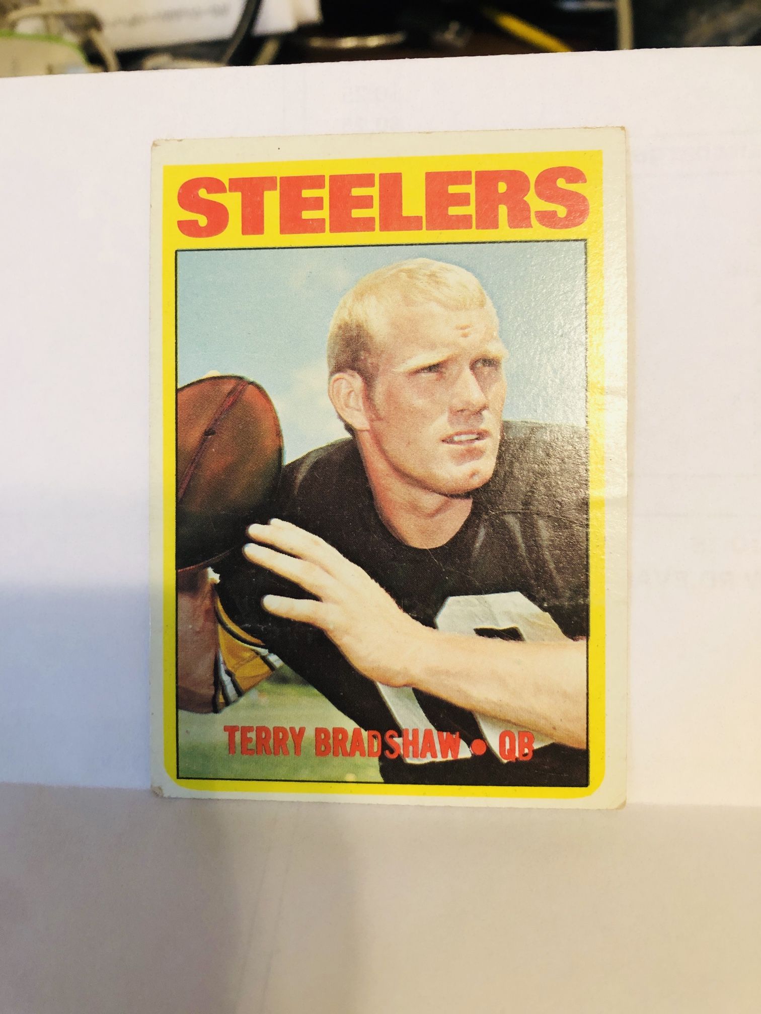 Vintage Terry Bradshaw Card