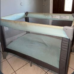 Play Pen And IKEA High Chair