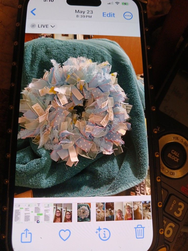 A Wreath For A Brand New Baby Boy