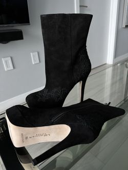NEW Made In Italy Genuine Suede Boots Size 9,5