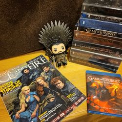 Game Of Thrones  DVDs All 8 Seasons PLUS 3 FREE gifts