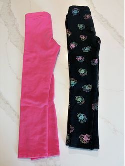 Two (2) H&M Girls Jogger Pants 6X