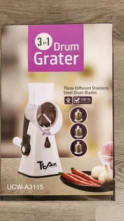 3 in 1 drum grater