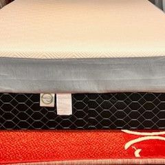 Full Size Mattress - Box Spring And Frame Optional