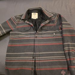 VANS "BUENA" Button DOWN Jacket Quilted Lining