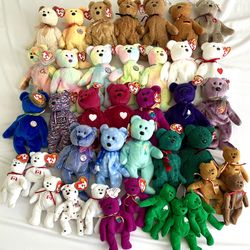 Vintage Beanie Baby Bears 