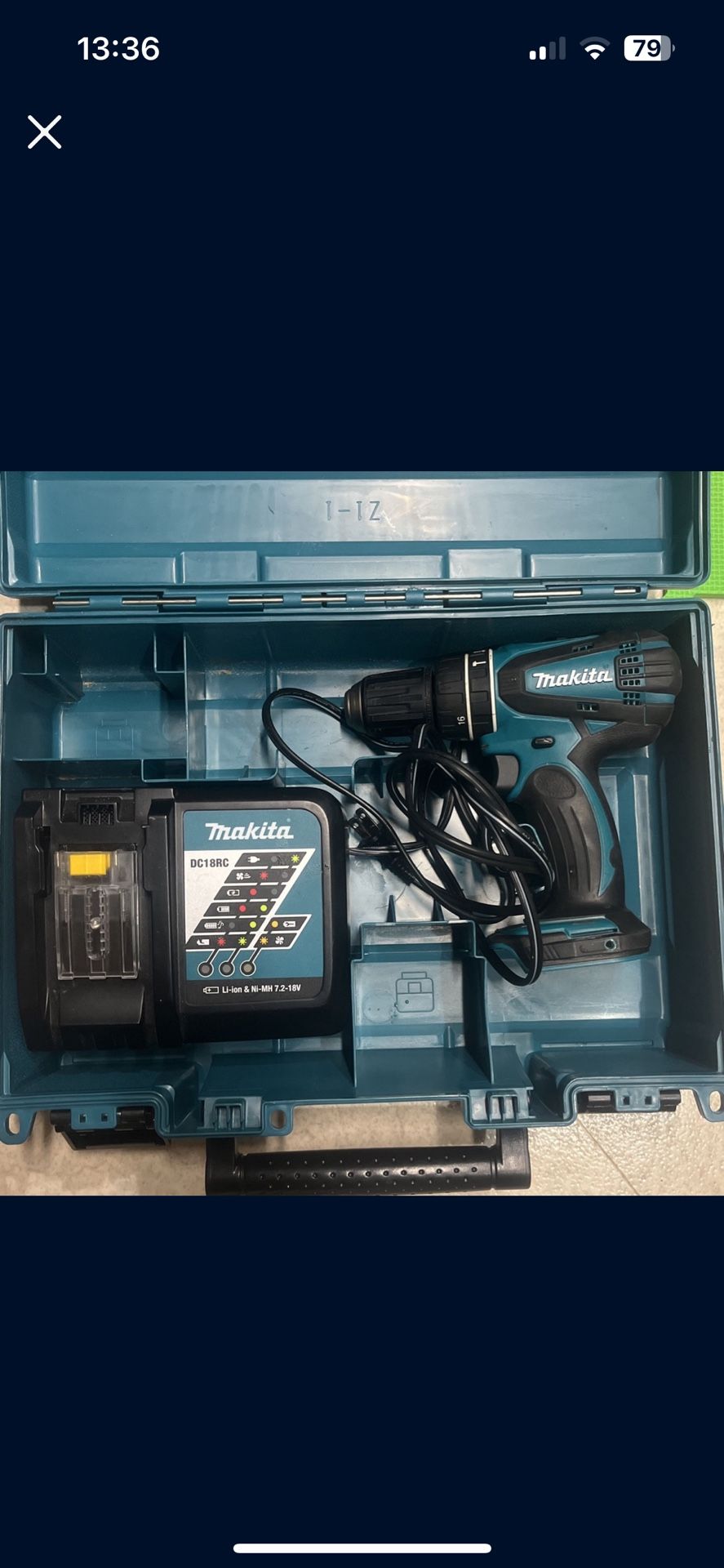 Makita Hammer Drill Kit