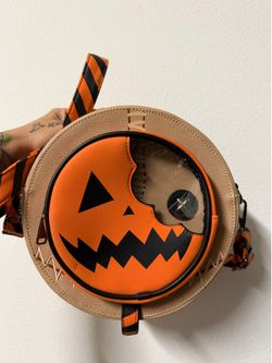 Lounge fly, trick-or-treat Sam purse, and wallet