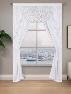 Vintage Curtains White