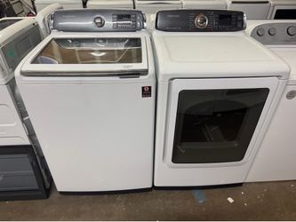Samsung Washer and Samsung electric dryer