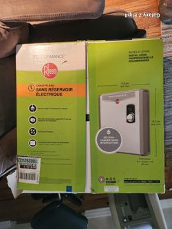 Rheem Instant Hot Water Heater 27 Kw