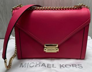 Michael Kors 30T8GXIL3L-653 Whitney Pink Shoulder Bag (A1G007513)