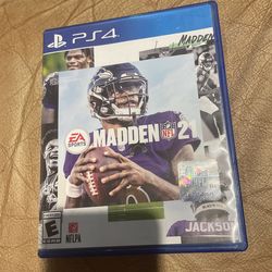 Madden 21 PS4 Game