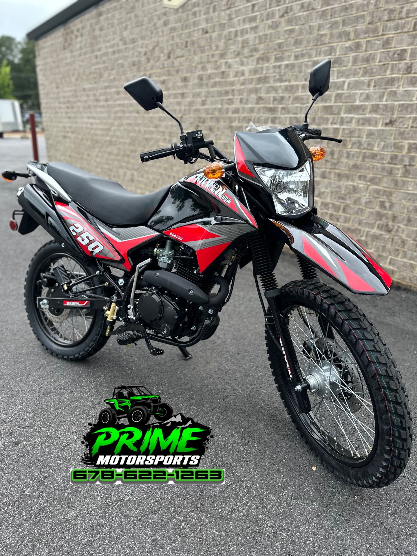 2023 Vitacci BSR Raven 250 XL Dual Sport 