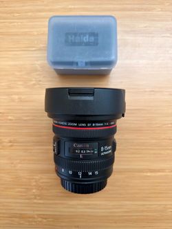 Canon EF 8-15mm f4 L Fisheye - Haida Rear Lens ND kit