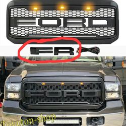 Ford SUPER DUTY F250, F350 Raptor Grill Letters For '08 To '10 Aftermarket Grill