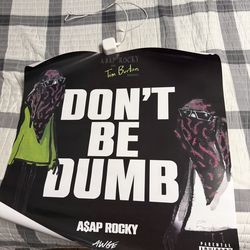 A$AP Rocky Don’t be dumb poster