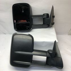 LA Zona Auto Parts 1999 To 2006 Chevy Silverado GM Sierra Yukon Tahoe Suburban Escalade Avalanche Towing Mirrors Retrovisores Espejos De Carga