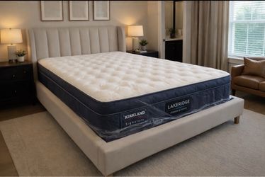 Queen 14.5”mattress Kirkland Signature by Stearns & Foster 14.5" Pillow Top medium firm