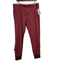 Redvanly Jogger Burgundy Sz Xl