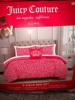 Juicy Couture Bedding, shower curtains and towels