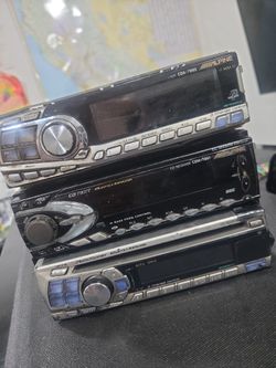 Old school alpine stereo untested