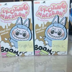 Labubu Exciting Macaron / Soymilk