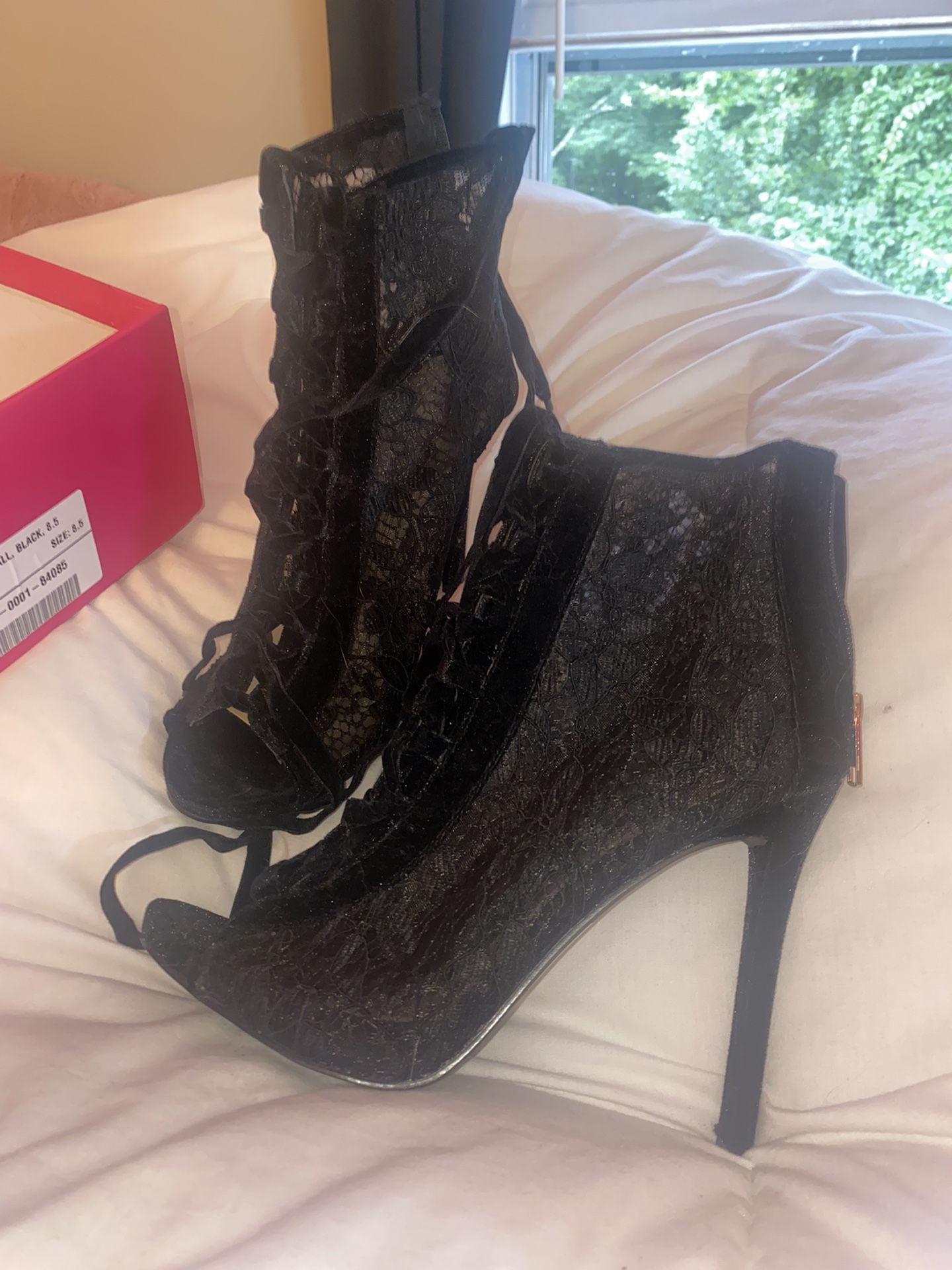 Black Heel Booties