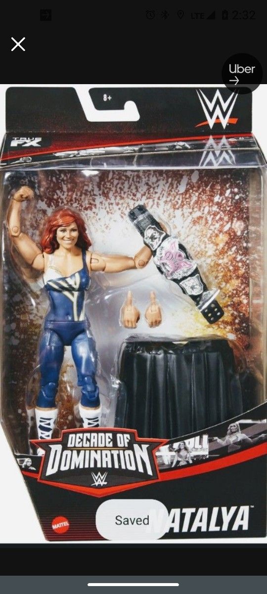 New WWE Natalya Elite Collection Action Figure.