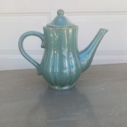 Teal Tea Pot